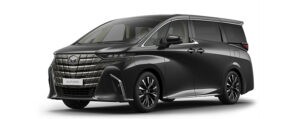 Toyota ALPHARD màu đen tại Bắc Ninh