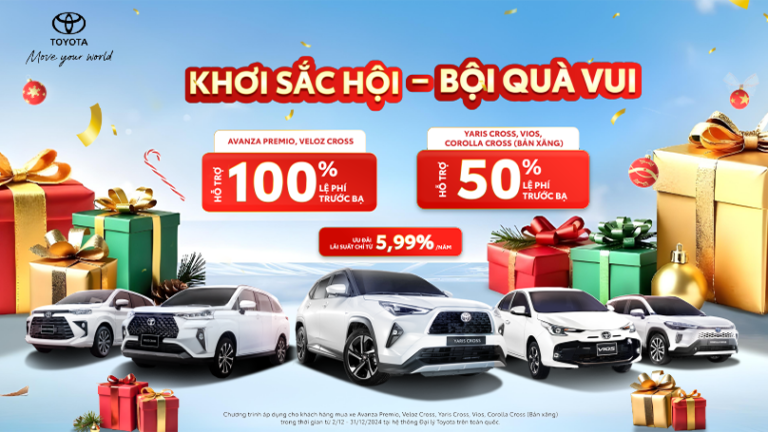 Bảng Giá Xe Toyota Kèm Ưu Đãi Mới Nhất Tháng 12/2024