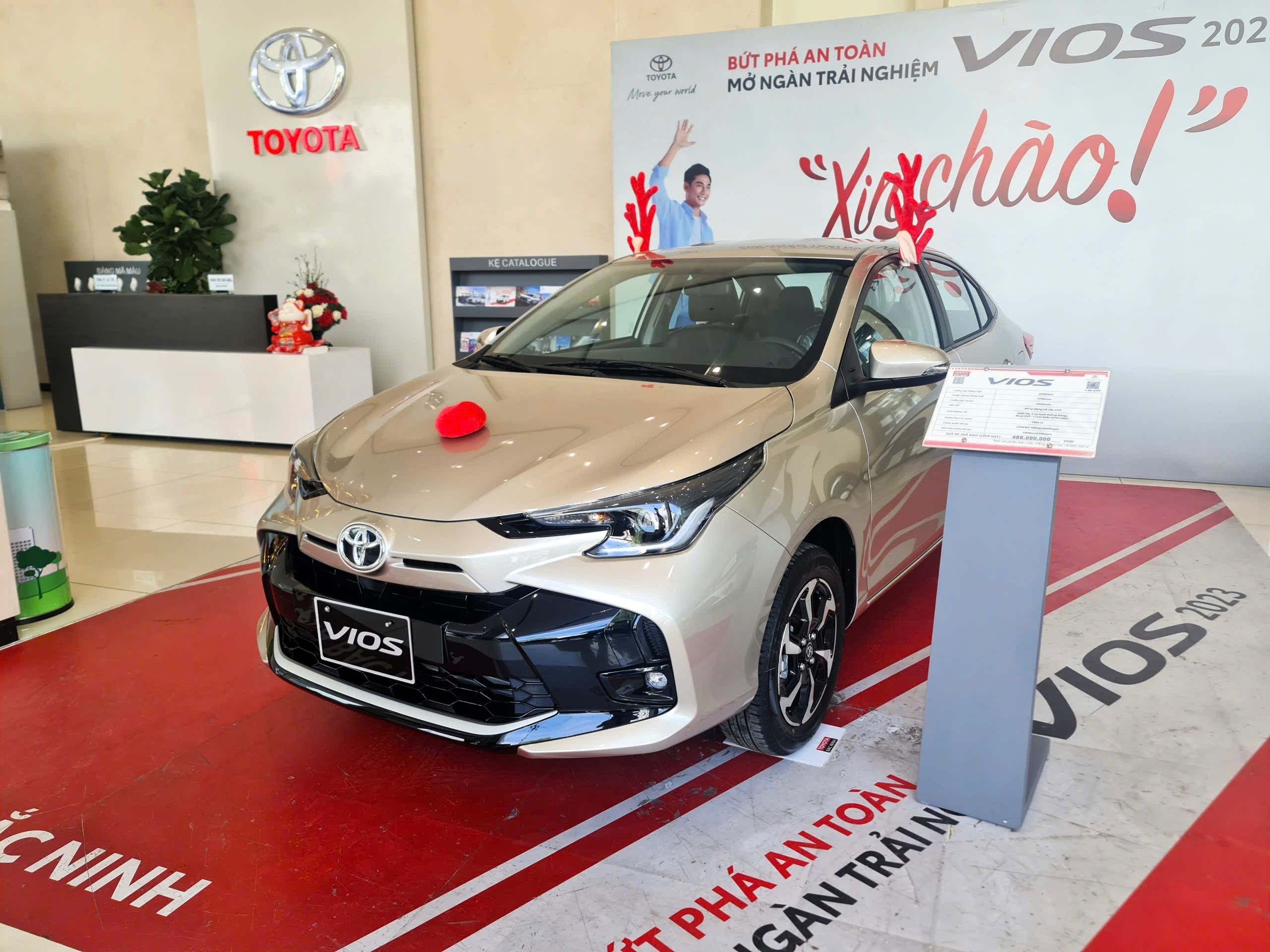 Mua Vios trả góp dịp tết như thế nào