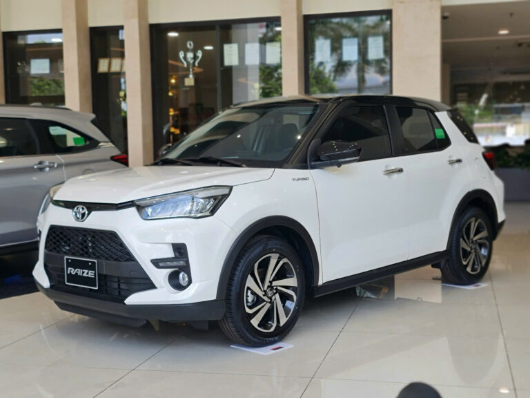 Toyota Raize 2025 – Giá lăn bánh tại Bắc Ninh và Ưu đãi tháng 1/2025