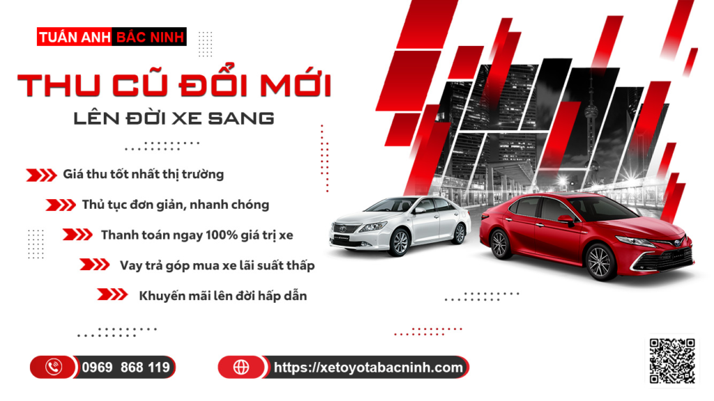 Thu cũ đổi mới mua xe mới tại Toyota Bắc Ninh