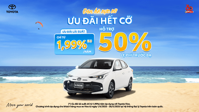 Giá xe Toyota Vios 2025 