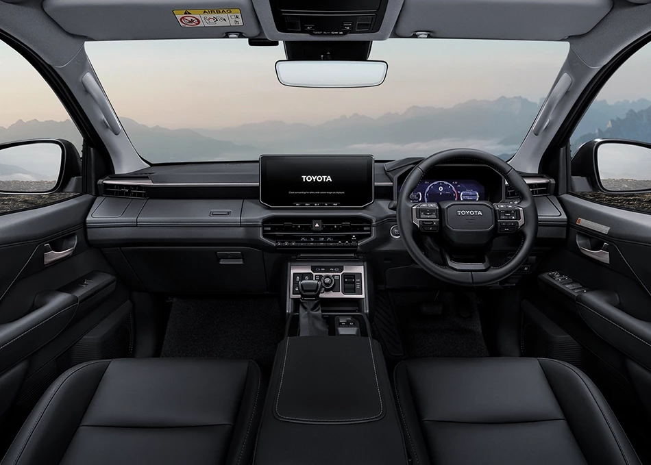 Nội thất bán tải Toyota Hilux mới nhất