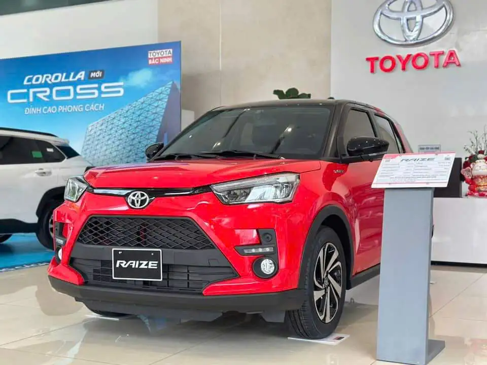 Thông số kỹ thuật Toyota Raize 2026 tại Bắc Ninh Thông số kỹ thuật Toyota Raize 2026 tại Bắc Ninh