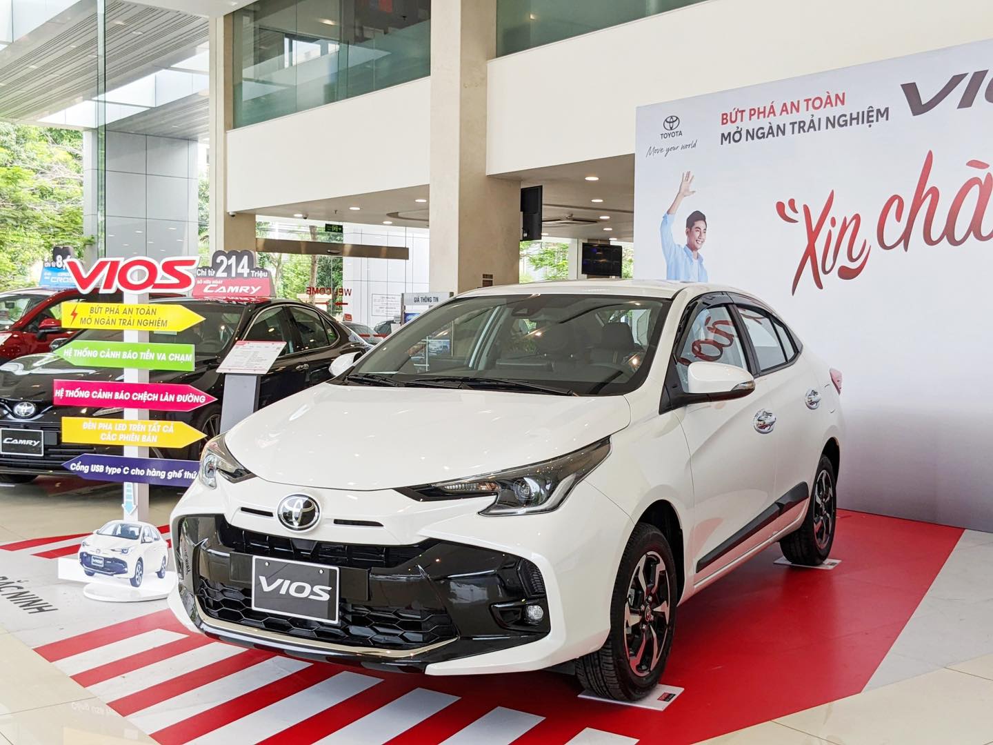 Vios chạy dịch vụ tại Bắc Ninh