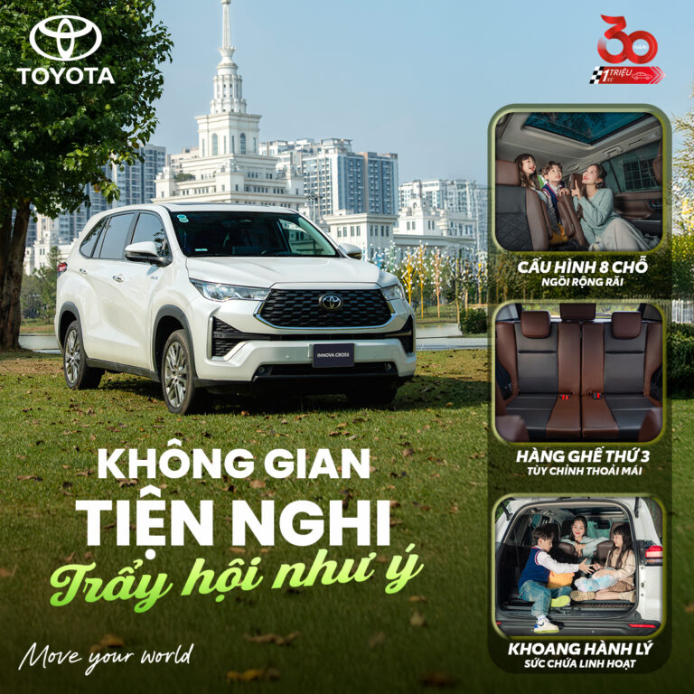 Mua Innova Cross trả góp tại Bắc Ninh | Lãi suất thấp – Duyệt nhanh
