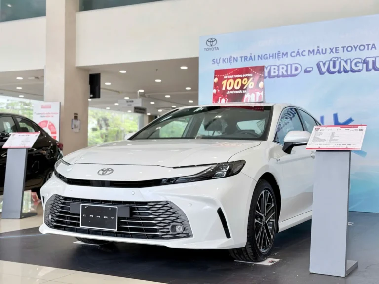 Trả góp Toyota Camry 2026 tại Bắc Ninh | Trả trước 20%, Vay 8 năm