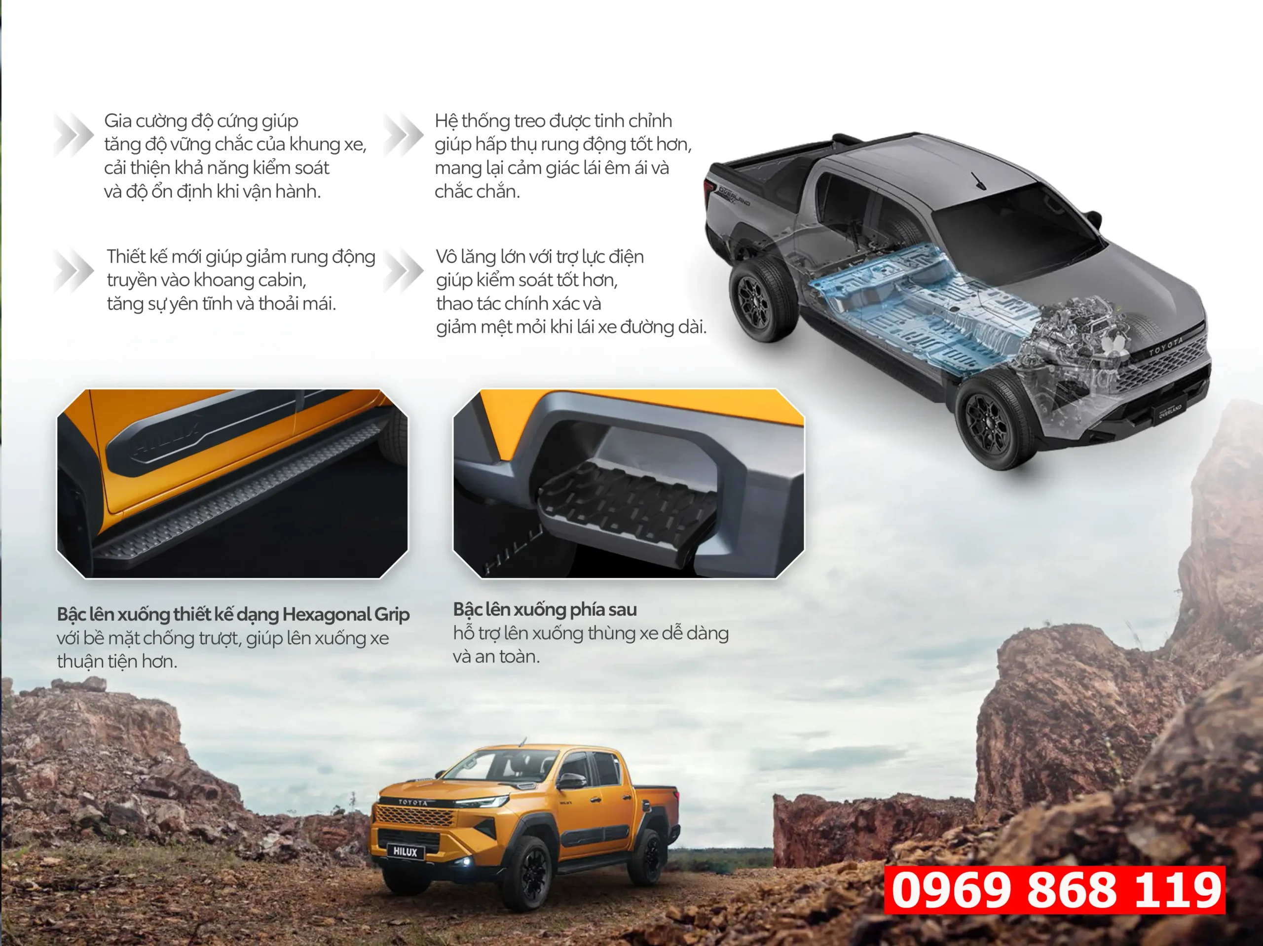 Thông số kỹ thuật Hilux mới nhất 6