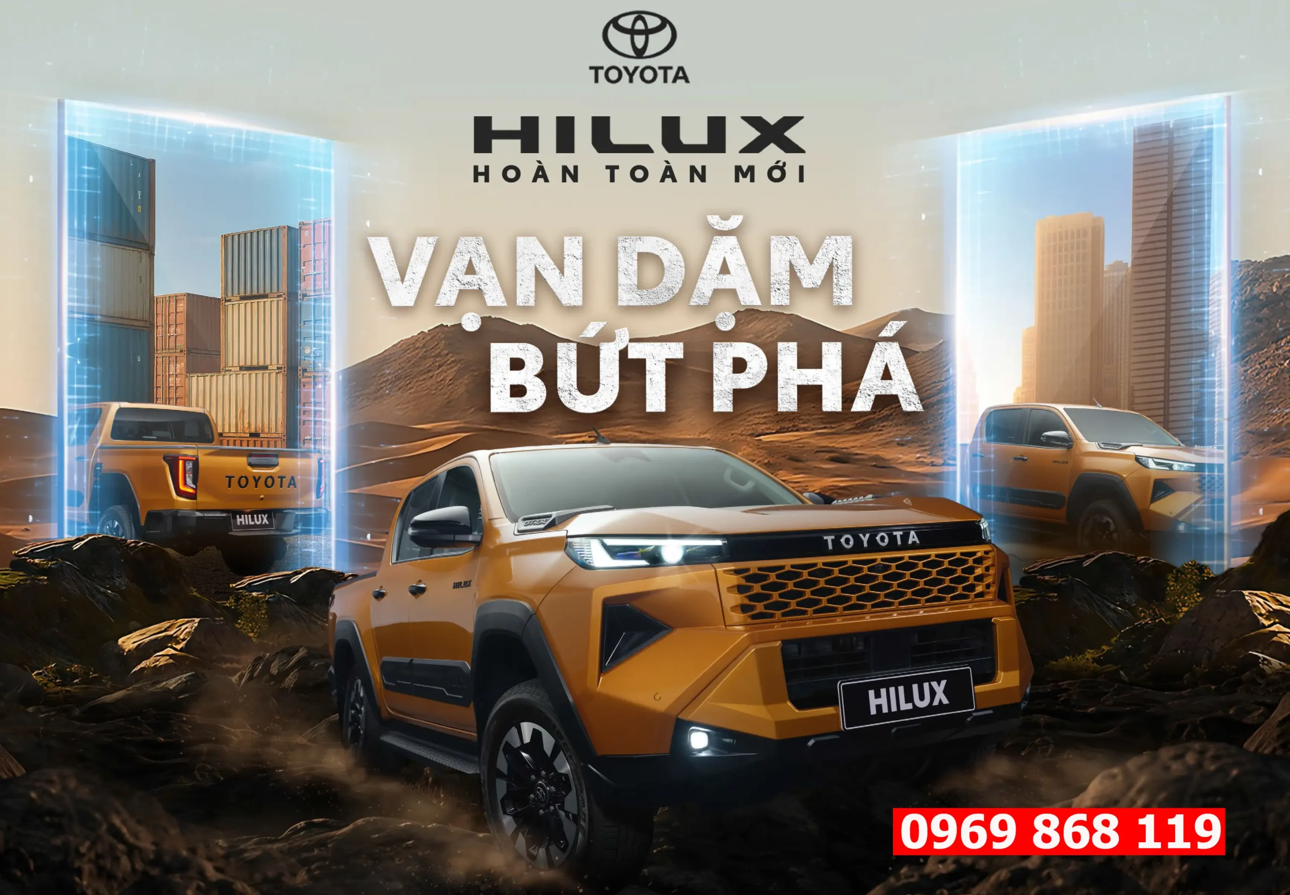 Thông số kỹ thuật Toyota Hilux 2026